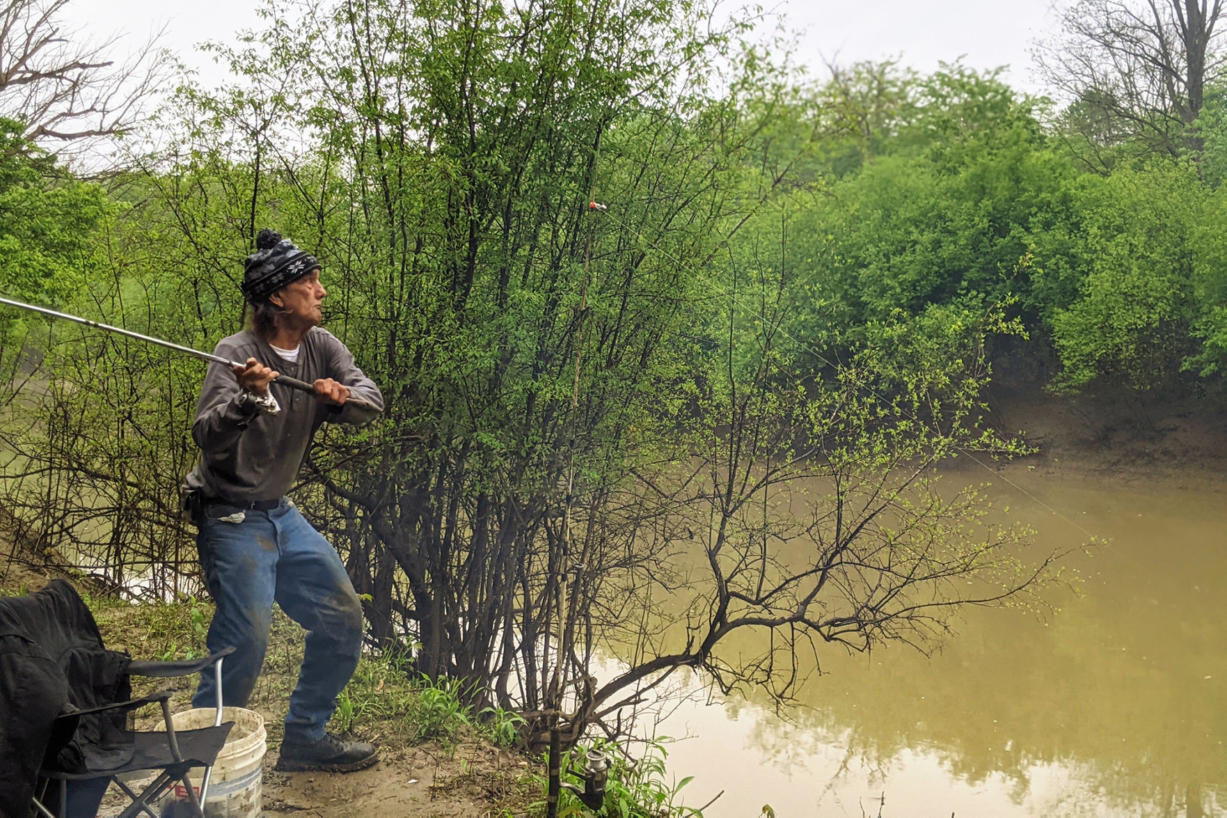Dwight Violette finds a quiet life by the river — after spending 20 years in prison